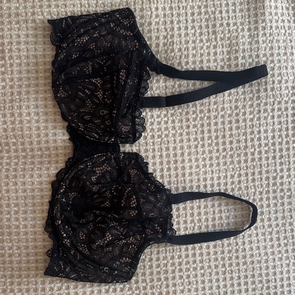 Soma Black Lace Bralette